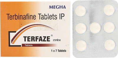 Terfaze 250mg Strip Of 7 Tablets