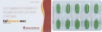 Caldemure Max Strip Of 10 Capsules