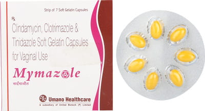 Mymazole Strip Of 7 Vaginal Capsules