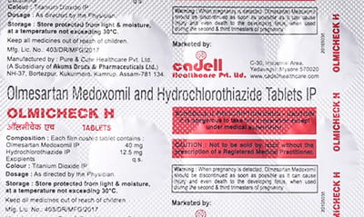 Olmicheck H Strip Of 10 Tablets