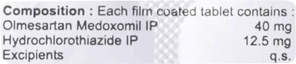 Olmicheck H Strip Of 10 Tablets