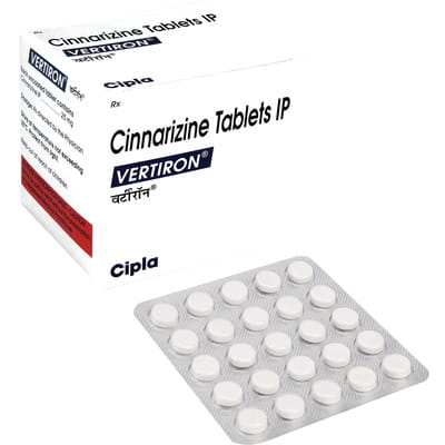 Vertiron 25mg Strip Of 25 Tablets