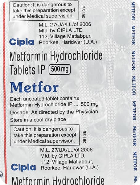 मेट्फोर टैबलेट