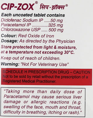 Cip Zox Strip Of 10 Tablets