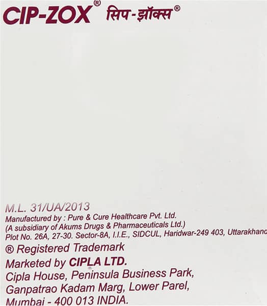 Cip-Zox Tablet