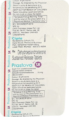 Prastova Sr 75mg Strip Of 7 Tablets