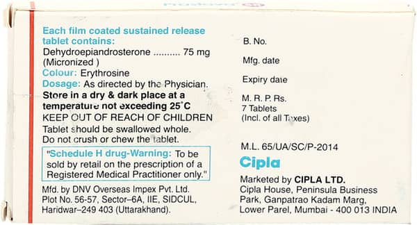 Prastova Sr 75Mg Strip Of 7 Tablets