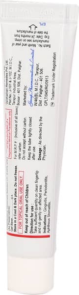 Clorni Tube Of 10gm Gel