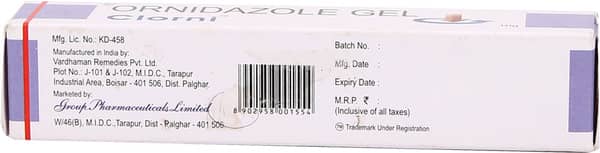 Clorni Tube Of 10gm Gel