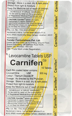 Carnifen 500mg Tablet