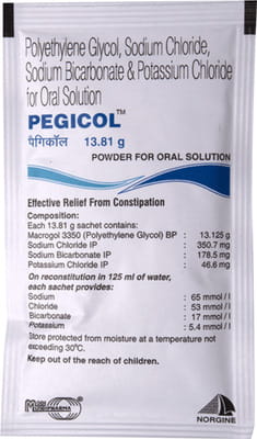 Pegicol Sachet Of 13.81gm Oral Powder