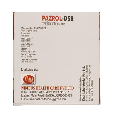 Pazrol Dsr Strip Of 10 Capsules