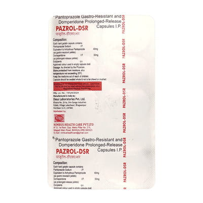 Pazrol Dsr Strip Of 10 Capsules