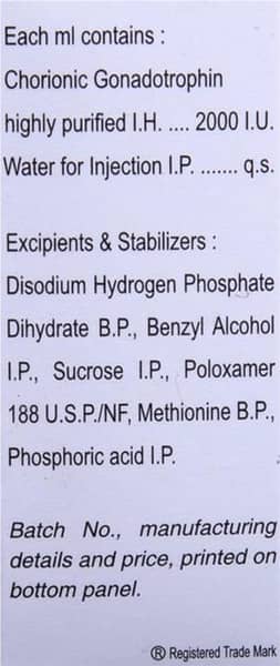 HUCOG-2000 HP Injection