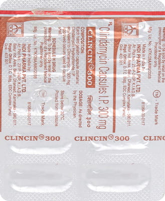 Clincin 300mg Strip Of 10 Capsules