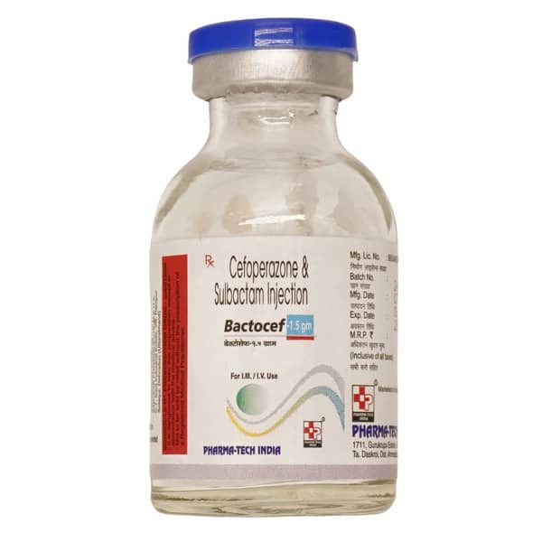 Bectacef Injectable Bactocef 1.5gm Dry Vial Of 1 Powder For Injection: Uses, Side Effects ...