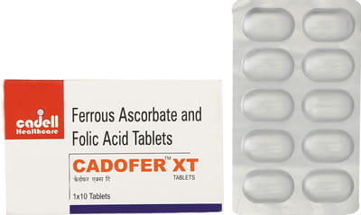 Cadofer Xt Strip Of 10 Tablets