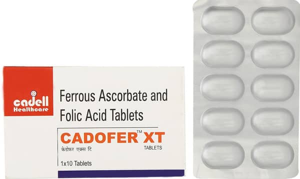 Cadofer Xt Strip Of 10 Tablets