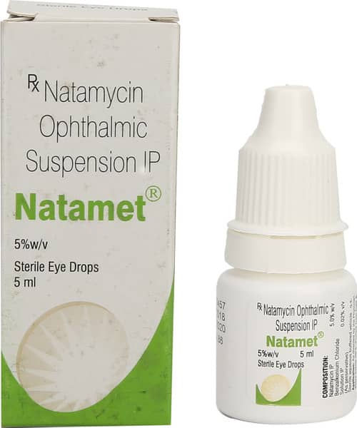 Natamet 5% Bottle Of 5ml Eye Drops