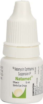 Natamet 5% Bottle Of 5ml Eye Drops