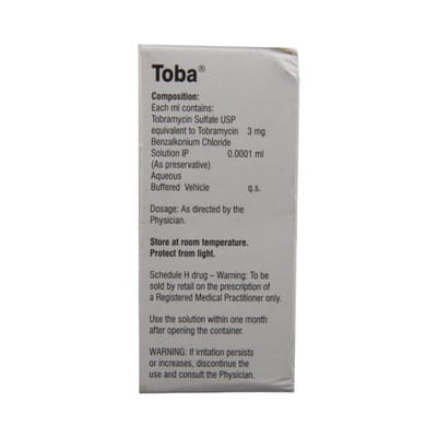 Toba 3% Eye Drops