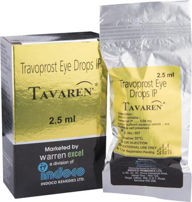 Tavaren 0.04mg Bottle Of 2.5ml Eye Drops