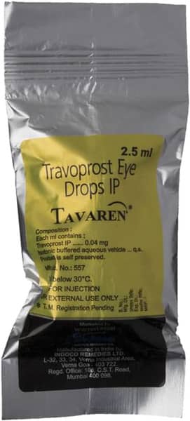Tavaren 0.04Mg Bottle Of 2.5Ml Eye Drops