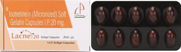 Lacne 20mg Strip Of 10 Capsules