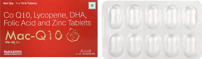 Mac Q 10mg Strip Of 10 Tablets