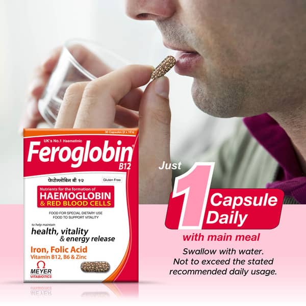 Feroglobin B12 Strip Of 30 Capsules