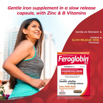 Feroglobin B12 Strip Of 30 Capsules