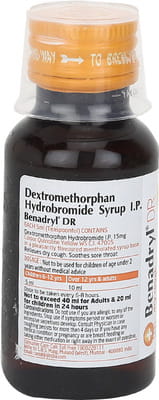 Benadryl Dr Bottle Of 50ml Syrup