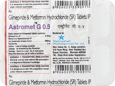Astromet G 0.5mg Tablet