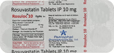 Rosuloc 10mg Tablet