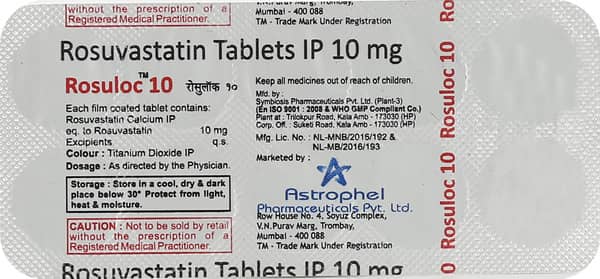 Rosuloc 10Mg Tablet