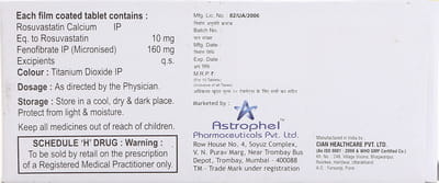 Rosuloc F 10mg Tablet