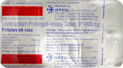 Fritolev 1gm Strip Of 10 Tablets