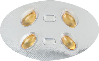 Problast D3 60k Strip Of 4 Softgel Capsules