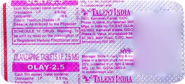 Olay 2.5Mg Strip Of 10 Tablets