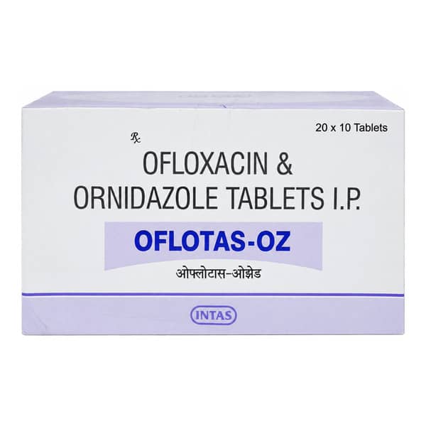 Oflotas Oz Strip Of 10 Tablets
