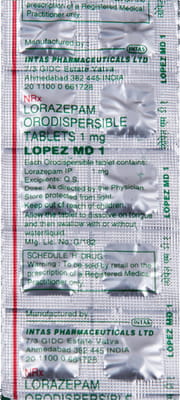 Lopez Md 1mg Strip Of 10 Tablets