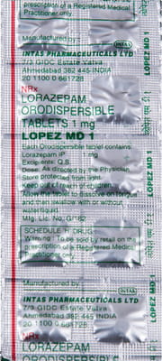 Lopez Md 1mg Strip Of 10 Tablets