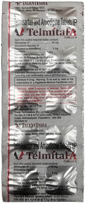 Telmital A Strip Of 10 Tablets