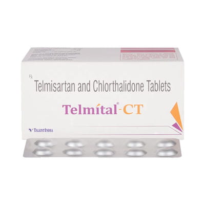 Telmital Ct Strip Of 10 Tablets