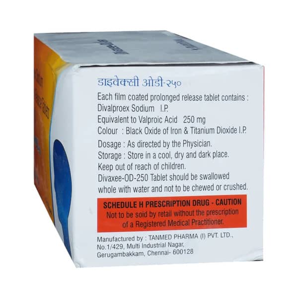 Divaxee Od 250Mg Strip Of 10 Tablets