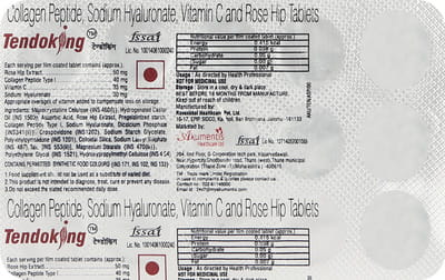 Tendoking Strip Of 15 Tablets