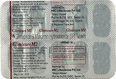 Glimicure M 2mg Tablet