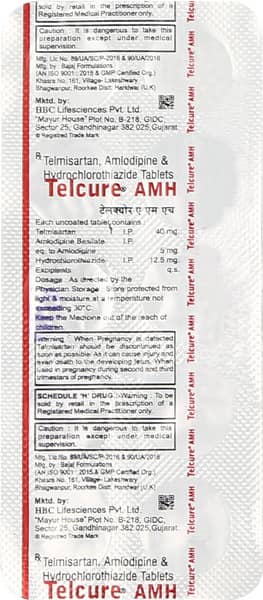 Telcure Amh Strip Of 10 Tablets
