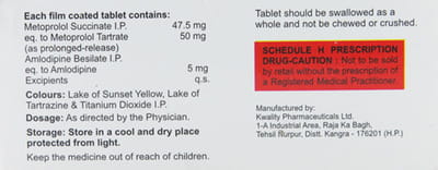 Velol Xl Am 50mg Strip Of 10 Tablets