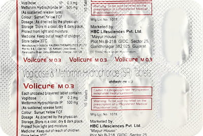 Volicure M 0.3mg Strip Of 10 Tablets